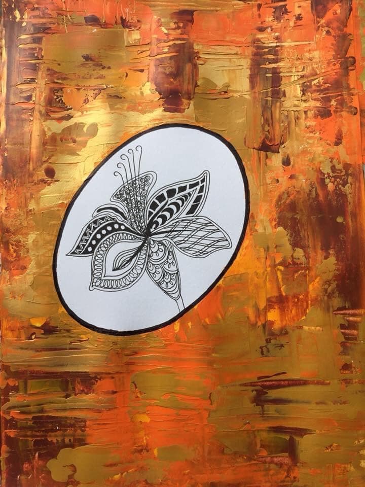 Water Lilies – Impressionist Painting by Rakhi Vashisht