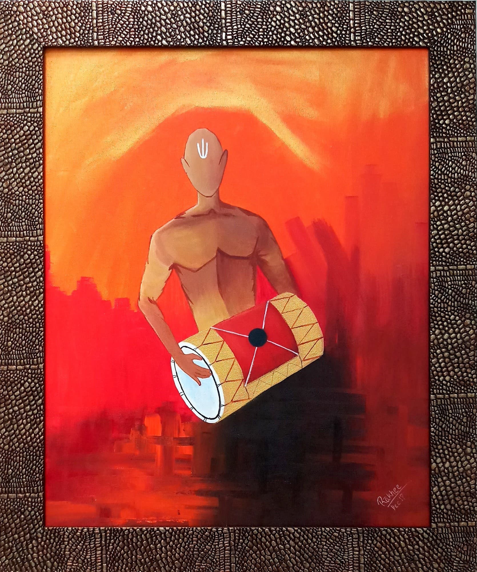 Impression, Sunrise – Impressionist Painting by Rakhi Vashisht