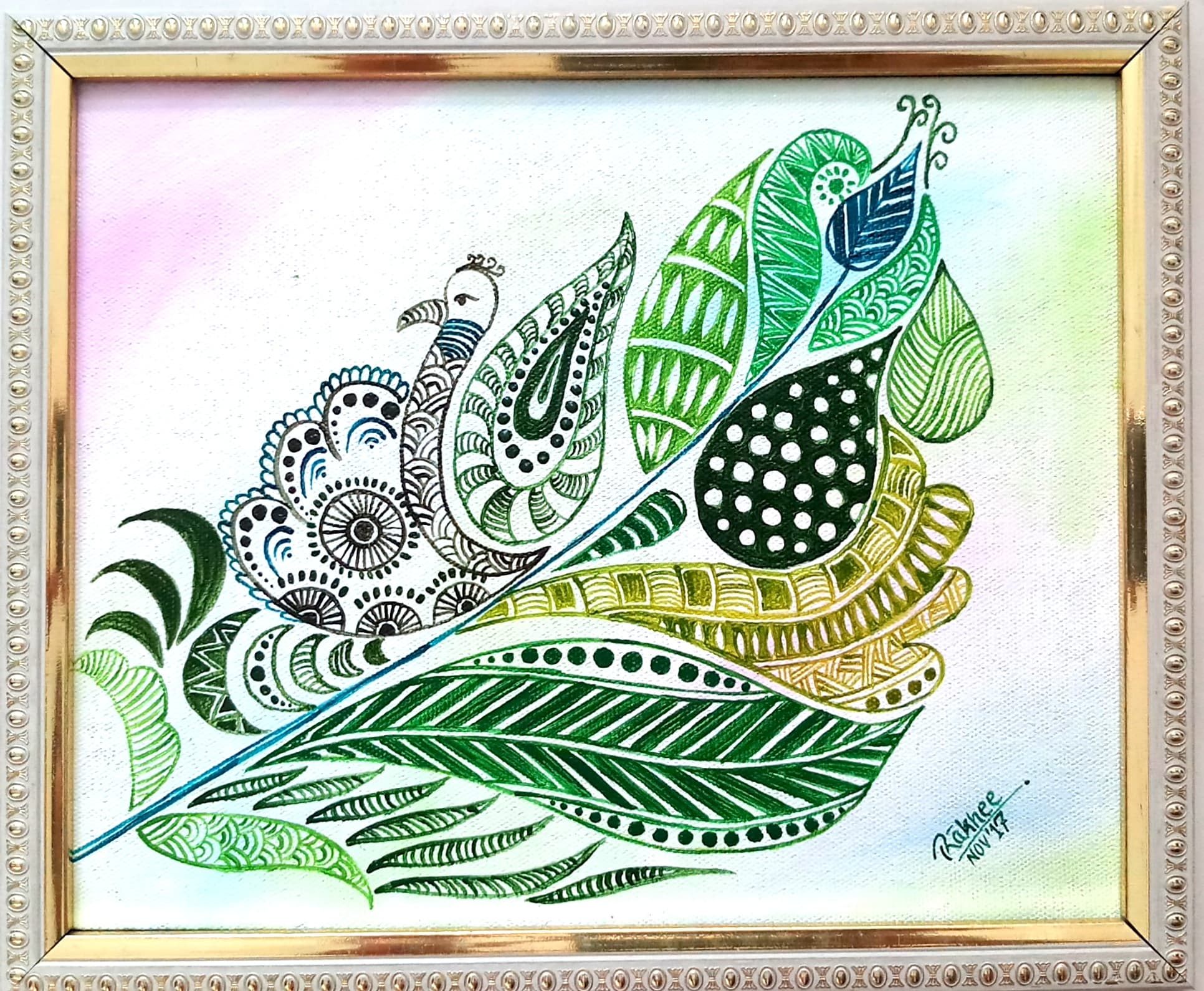 Shows famous philosophers gathered together. by Rakhi Vashisht